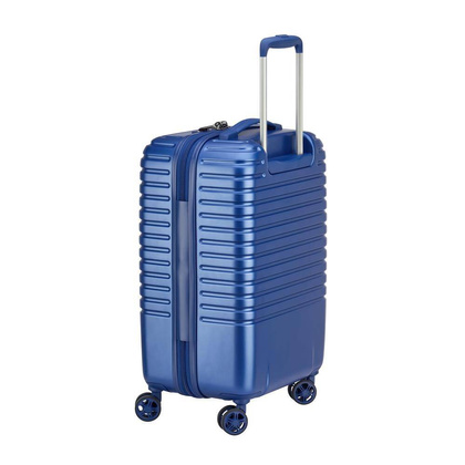 Walizka Delsey Caumartin Mała twarda granatowa walizka kabinowa na kółkach 55 cm