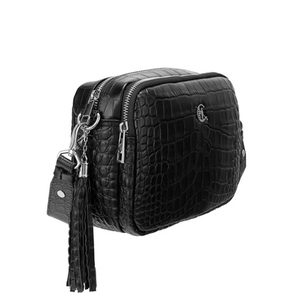 Listonoszka damska Canaletto ze skóry tłoczonej na wzór krokodyla – elegancja i praktyczność TD820