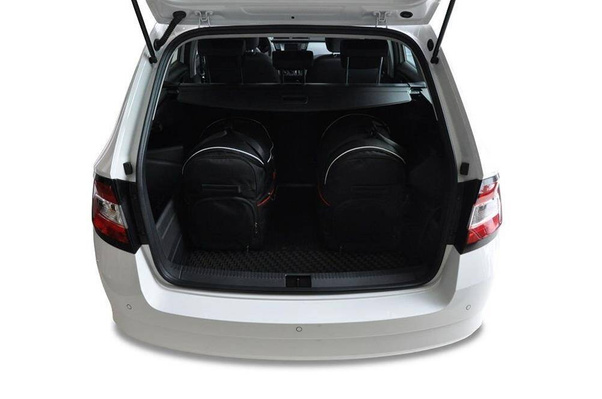 SKODA FABIA KOMBI 2014+ TORBY DO BAGAŻNIKA 5 SZT KJUST