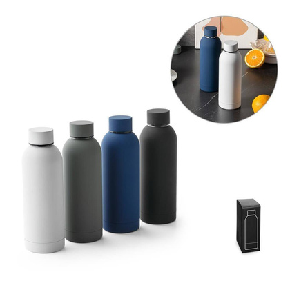 Butelka ze stali nierdzewnej 550 ml Czarny