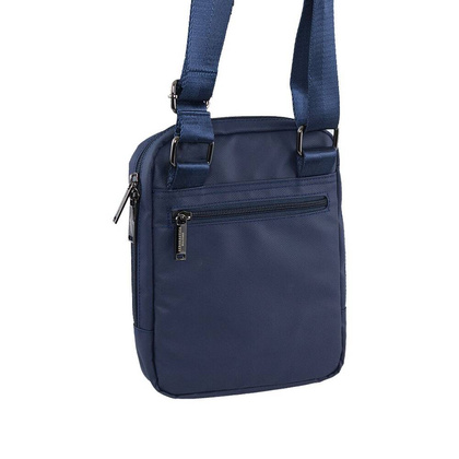 Torba na ramię AERONAUTICA MILITARE Camou Niebieska