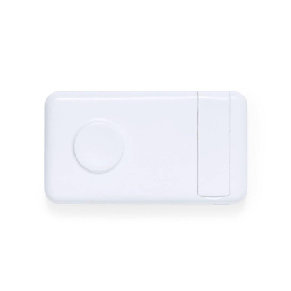 Bezprzewodowy power bank 5000 mAh, ładowarka bezprzewodowa 15W, stojak na telefon