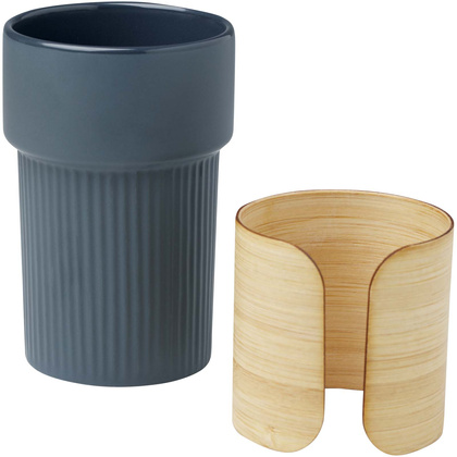 Fika kubek 340 ml z bambusową osłoną