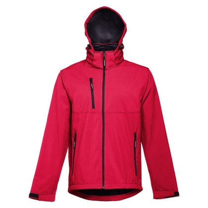 THC ZAGREB. Męska kurtka softshell z poliestru i elastanu