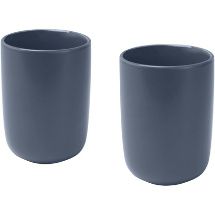 Male kubki ceramiczne o pojemności 350 ml - zestaw 2 sztuk