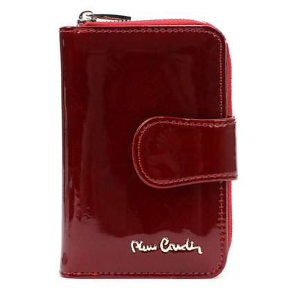 Nieduży skórzany portfel damski Pierre Cardin
