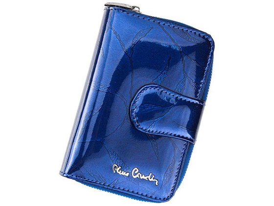 Portfel damski skórzany PIERRE CARDIN 02 LEAF 115 Bordowy