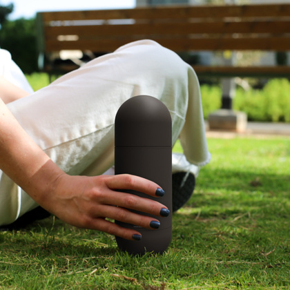 ASOBU Butelka termiczna ORB BLACK, 420ml