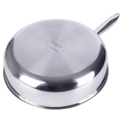 Patelnia stalowa nieprzywierająca premium COOKCELL HYBRYD 26 cm głęboka