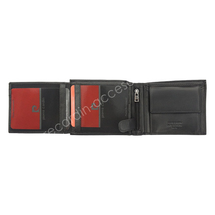 Portfel męski skórzany PIERRE CARDIN CD TILAK22 325 RFID Czarny