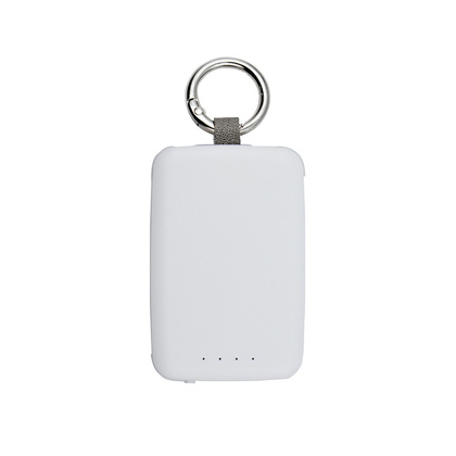 Power bank 4000 mAh, karabińczyk i lampka 1W | Dimetrice