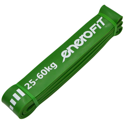 GUMA TAŚMA OPOROWA POWER BAND 25-60KG ZIELONA ENERO FIT