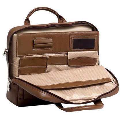 Teczka na laptop McKlein Bridgeport 17" Brązowa
