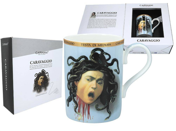 Kubek - M. M de Caravaggio, Głowa Meduzy (CARMANI)