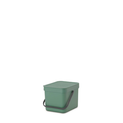 Kosz Sort&Go 6l zielony 129841