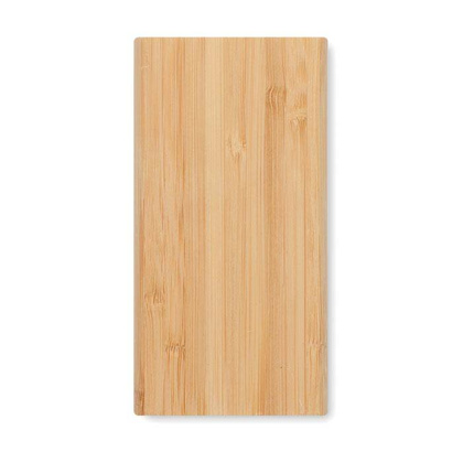 Bambusowy power bank 6000 mAh
