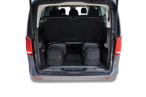 MERCEDES-BENZ KLASA V EXTRA LONG 2014+ TORBY DO BAGAŻNIKA 7 SZT KJUST