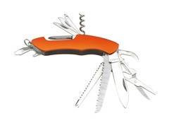 Narzędzie wielofunkcyjne, ALL TOGETHER, pomarańczowy