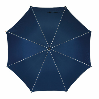 Automatyczny parasol WALTZ, beżowy, granatowy