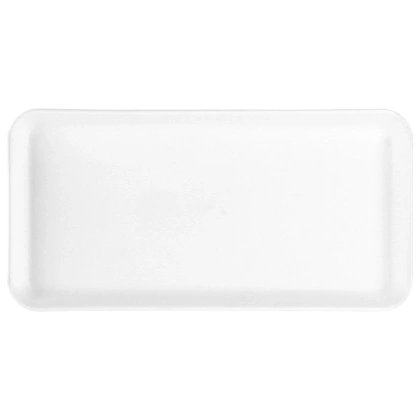 Taca kuchenna do serwowania prostokątna 29,5x15 cm biała