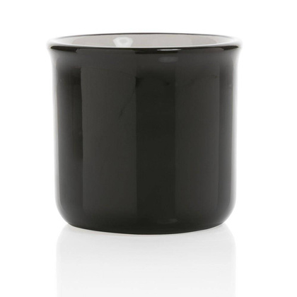 Kubek ceramiczny 280 ml UPOMINKARNIA Czarny