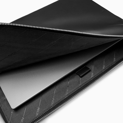 Skórzane etui na laptop 15" PUCCINI VULCANO VC92526 1 Czarne