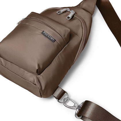 Plecak z jedną szelką PUCCINI ACTIVE COLLECTION TM243 2 Brązowy