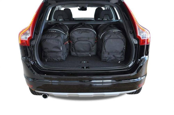 VOLVO XC60 2008-2017 TORBY DO BAGAŻNIKA 4 SZT KJUST