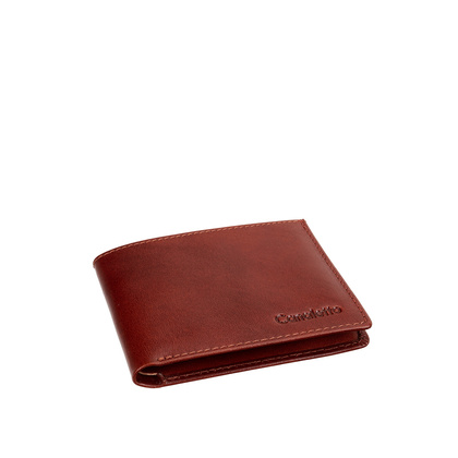 Mały portfel męski Canaletto ze skóry naturalnej z RFID – elegancja i bezpieczeństwo PD1167s40 RFID