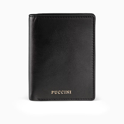 Portfel damski skórzany PUCCINI ZEN ZN9006 1 Czarny