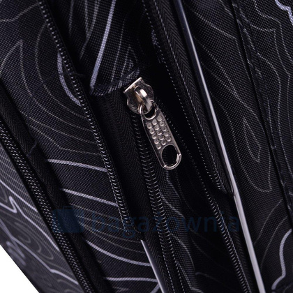 Mała kabinowa walizka PELLUCCI RGL 773 S Czarna