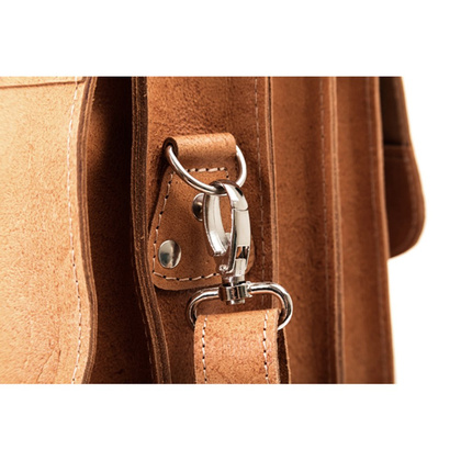 BIG torba biznesowa skórzana KEMER VOOC TC12 Camel Edycja Limitowana