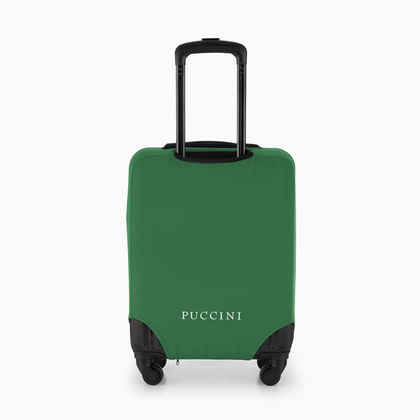 Elastyczny pokrowiec na małą walizkę PUCCINI PBC 5D Zielony