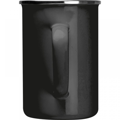 Kubek metalowy emaliowany 550 ml