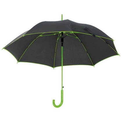 Parasol automatyczny PARIS Czarny/ Zielony