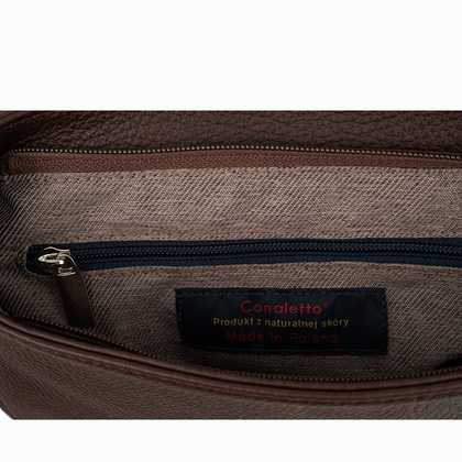 Torebka Canaletto z klapką z tłoczeniem plecionki – elegancja i funkcjonalność na lata TD717s255