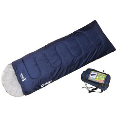 Śpiwór turystyczny mumia kołdra Quest granatowy