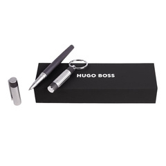 Zestaw upominkowy HUGO BOSS pióro kulkowe i brelok - HAK306D + HSV3065D