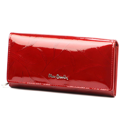 Pierre Cardin Duży skórzany portfel damski