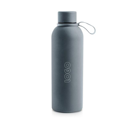 Butelka termosowa o pojemności 500 ml z gumowym wykończeniem / Thermal