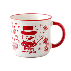 Świąteczny Kubek ceramiczny 350 ml + Pudełko na Prezent KB13