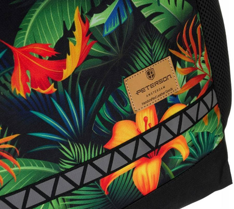 Pojemny, duży plecak damski z poliestru — Peterson