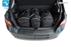 SKODA FABIA HATCHBACK 2014+ TORBY DO BAGAŻNIKA 3 SZT KJUST