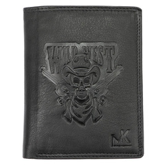 Portfel męski skórzany TCC 5601-2 RFID Czarny