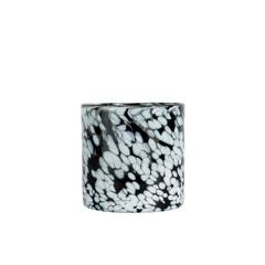 Świecznik/Wazon Calore M 5280600201 Czarny/Biały