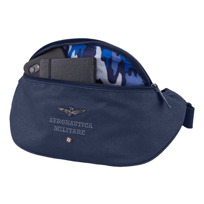 Nerka saszetka na biodra AERONAUTICA MILITARE City Niebieska