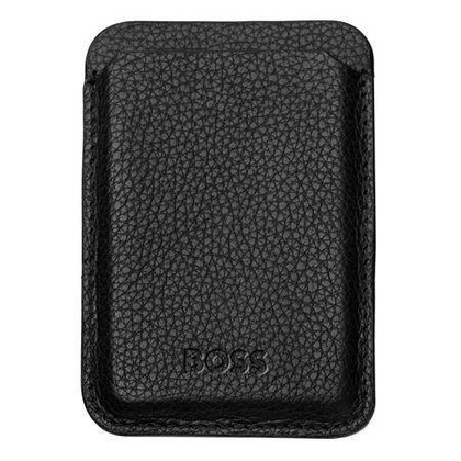 Magnetyczne etui na karty do smartfona Magnet Mobile Classic Grained Black