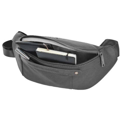 Nerka saszetka na biodra AERONAUTICA MILITARE Czarna