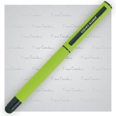 Pióro kulkowe touch pen, soft touch PIERRE CARDIN Celebration Zielone