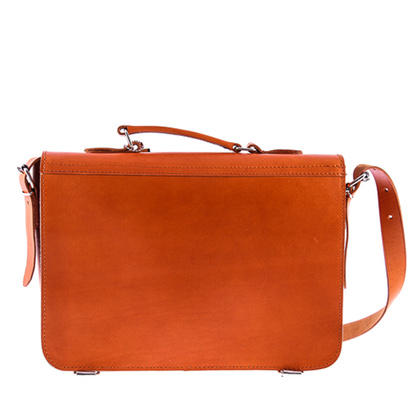 TECZKA SKÓRZANA 3W1 KEMER VOOC Vintage  P13 BRĄZOWA